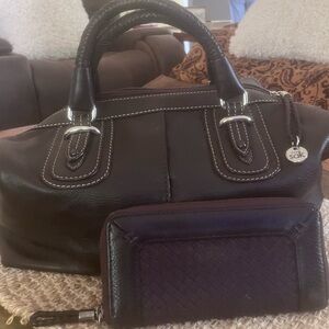 EUC🌺 SALE🔥 The SAK Brown Leather Handbag with Matching Wallet🌺